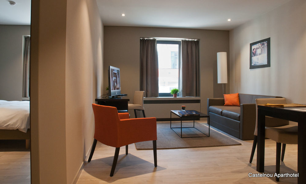 Castelnou Aparthotel Ghent Bilik gambar